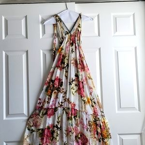 Floral Cotton Maxi Sundress in S/M